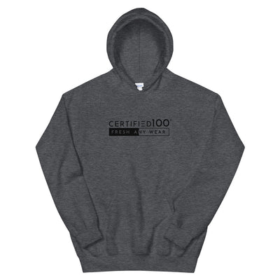 Certified100 logo hoodie